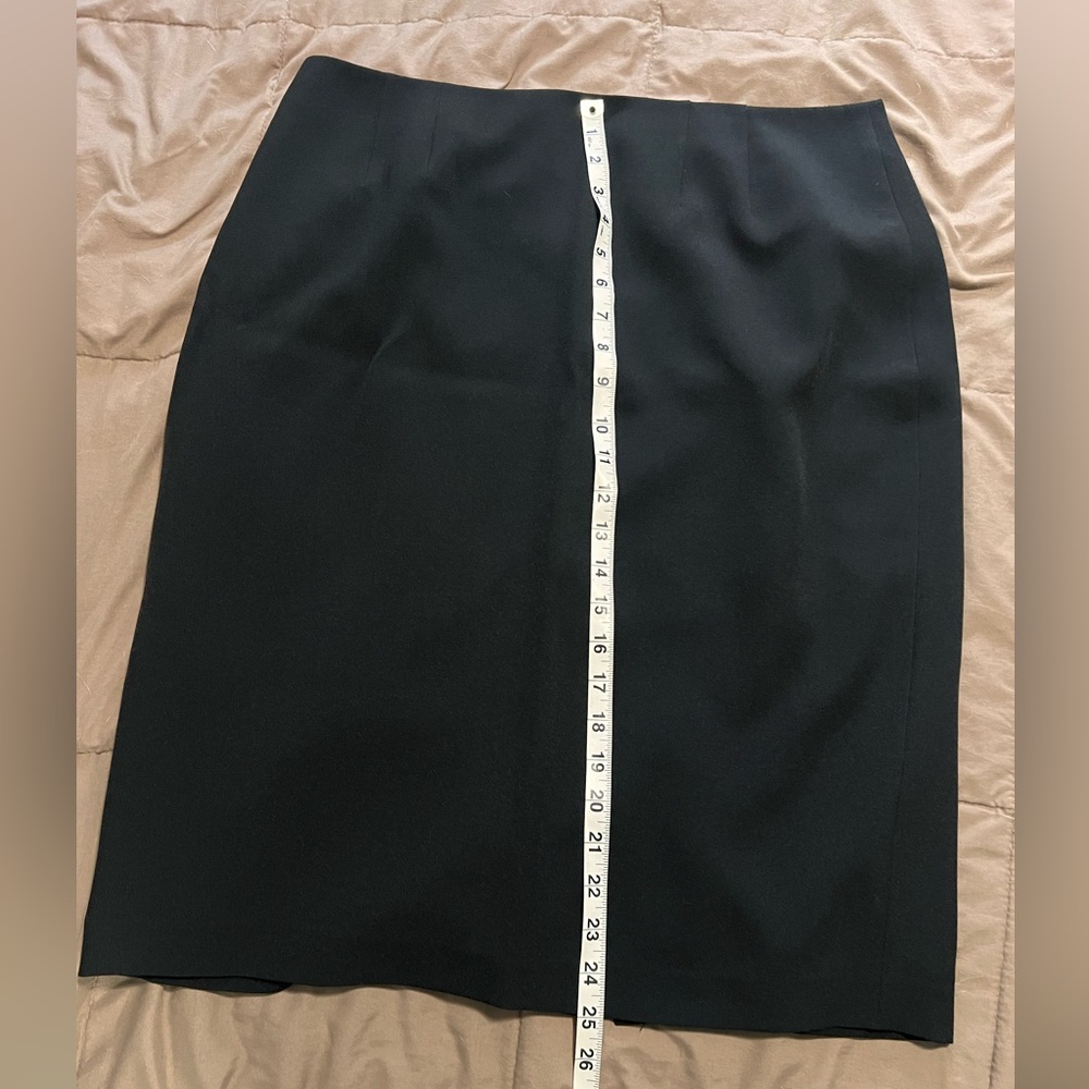 Kasper Classic Black Pencil Skirt